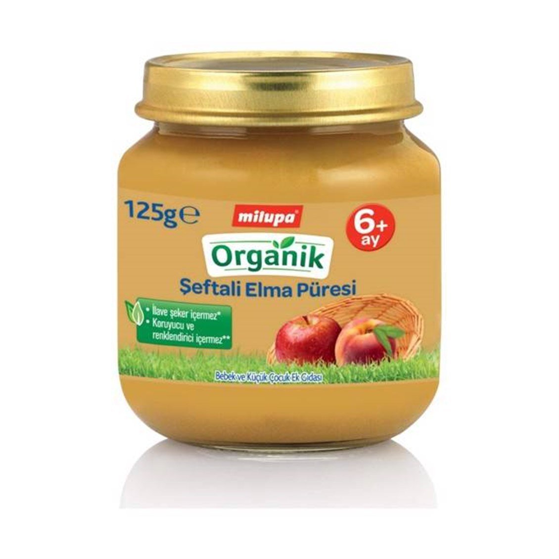 milupa-kavanoz-organik-seftali-elma-puresi-125gr
